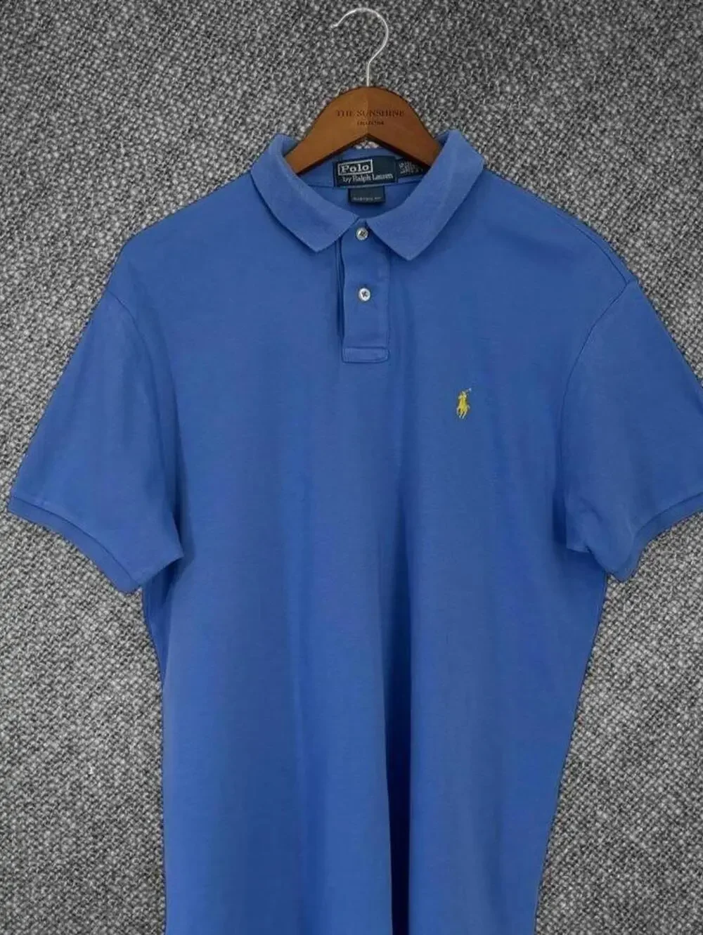 Polo Ralph Lauren Blue Short Sleeve Polo Shirt Size Large